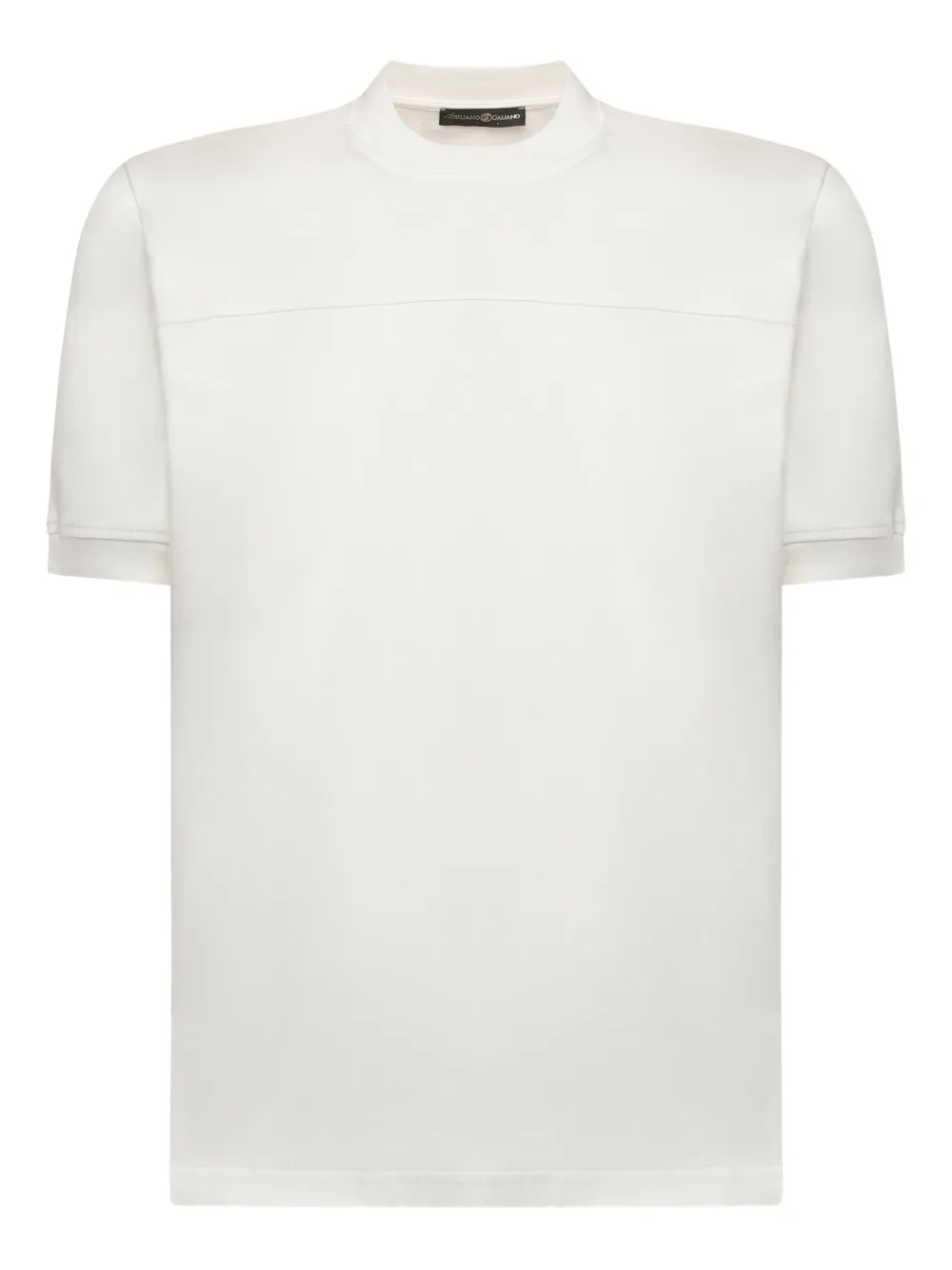 Хлопковая футболка с круглым вырезом Giuliano Galiano, белый
Хлопковая футболка с круглым вырезом Giuliano Galiano, белый