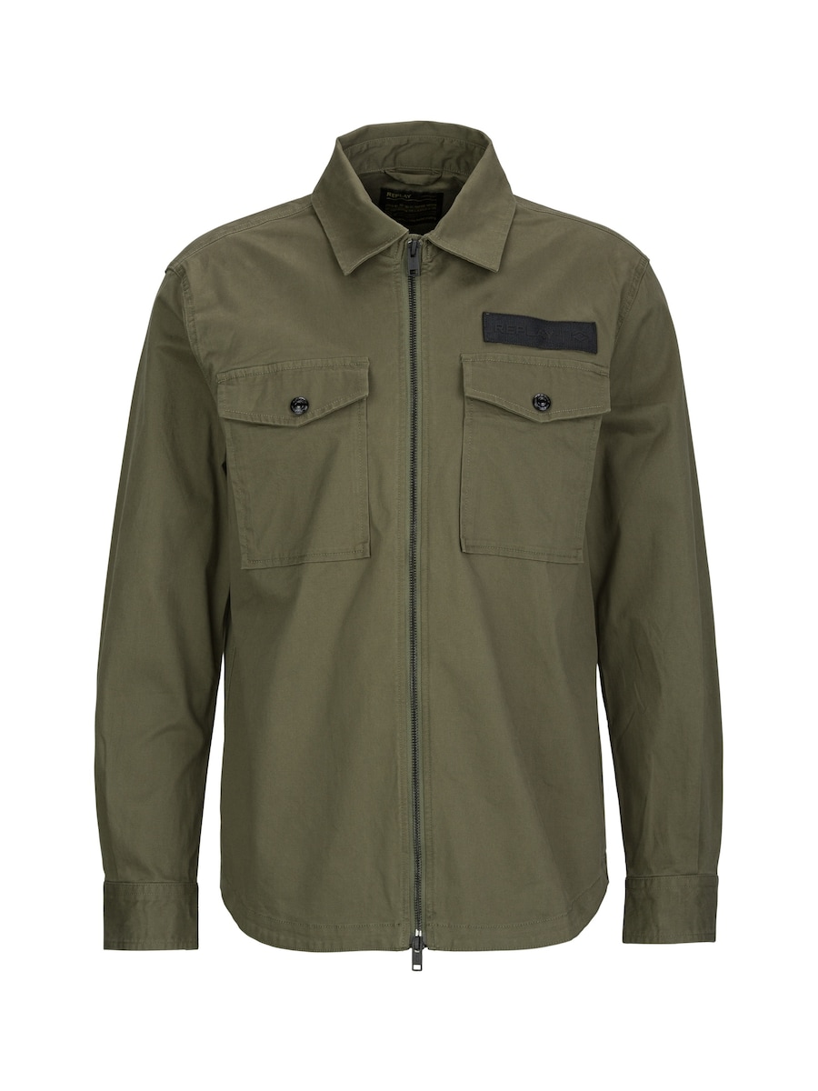 Рубашка на пуговицах классического кроя REPLAY, темно-зеленый
Рубашка на пуговицах классического кроя REPLAY, темно-зеленый