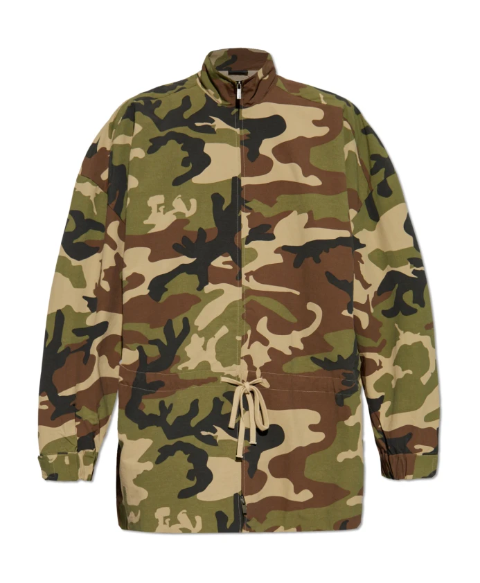 Военная нейлоновая куртка-анорак с высоким воротником Fear Of God, зеленый
Военная нейлоновая куртка-анорак с высоким воротником Fear Of God, зеленый