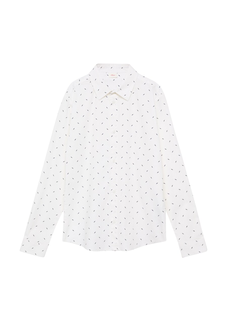 Рубашка Slim Fit на пуговицах s.Oliver, белый
Рубашка Slim Fit на пуговицах s.Oliver, белый