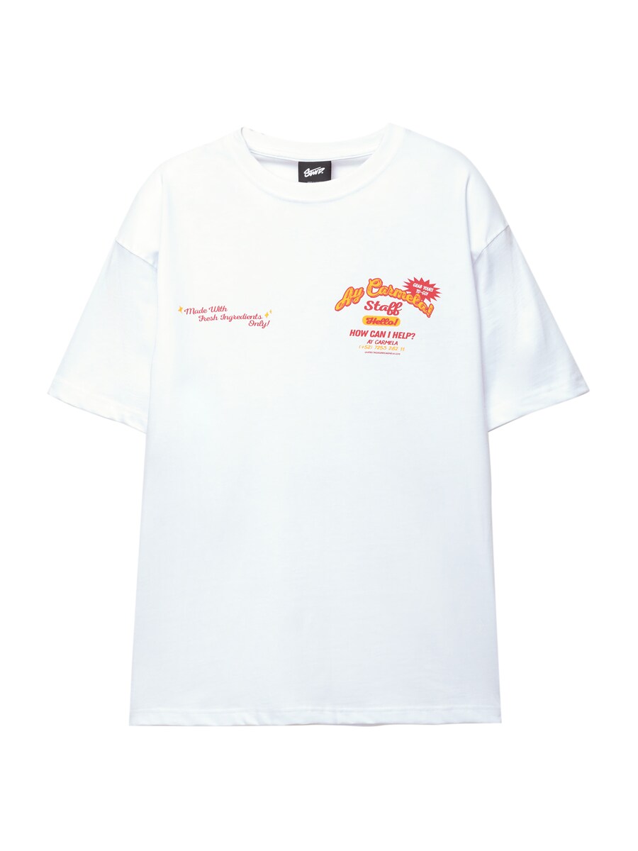 Рубашка Pull&Bear, белый
Рубашка Pull&Bear, белый