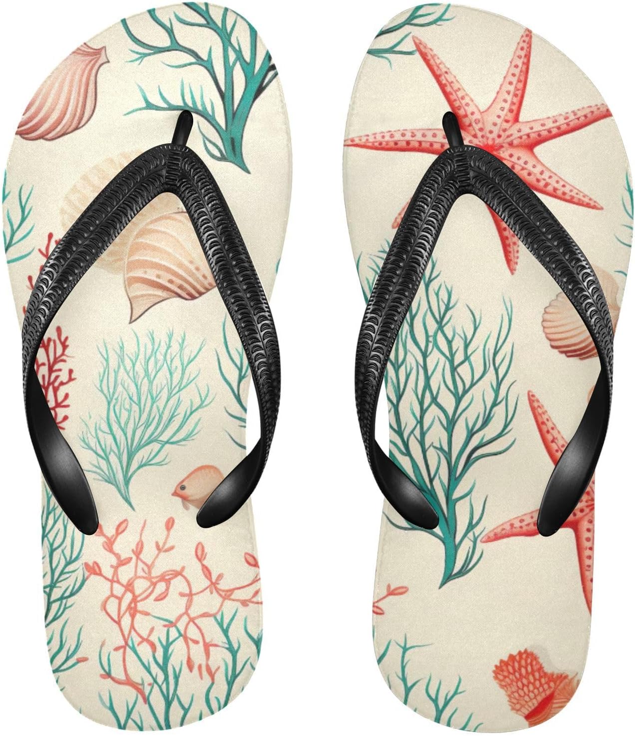 Пляжные летние сандалии Seashell Starfish для женщин и мужчин, шлепанцы для душа Kfbe
Пляжные летние сандалии Seashell Starfish для женщин и мужчин, шлепанцы для душа Kfbe