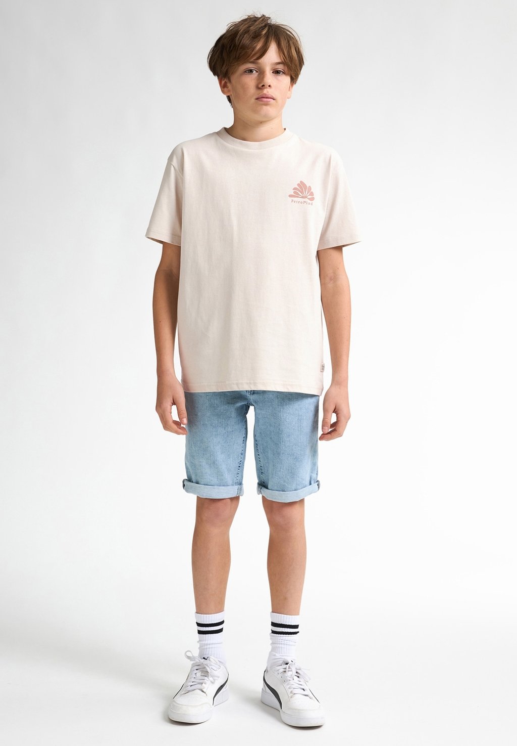 Футболка с принтом BACK PRINT SCHOONER Petrol Industries, цвет Seashell 
Футболка с принтом BACK PRINT SCHOONER Petrol Industries, цвет Seashell