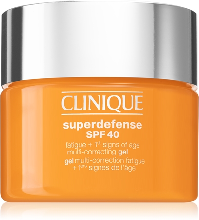 Увлажняющий гель против первых признаков старения кожи Clinique Superdefense SPF 40 Fatigue + 1st Signs of Age Multi Correcting Gel, SPF 40 30 ml
Увлажняющий гель против первых признаков старения кожи Clinique Superdefense SPF 40 Fatigue + 1st Signs of Age Multi Correcting Gel, SPF 40 30 ml