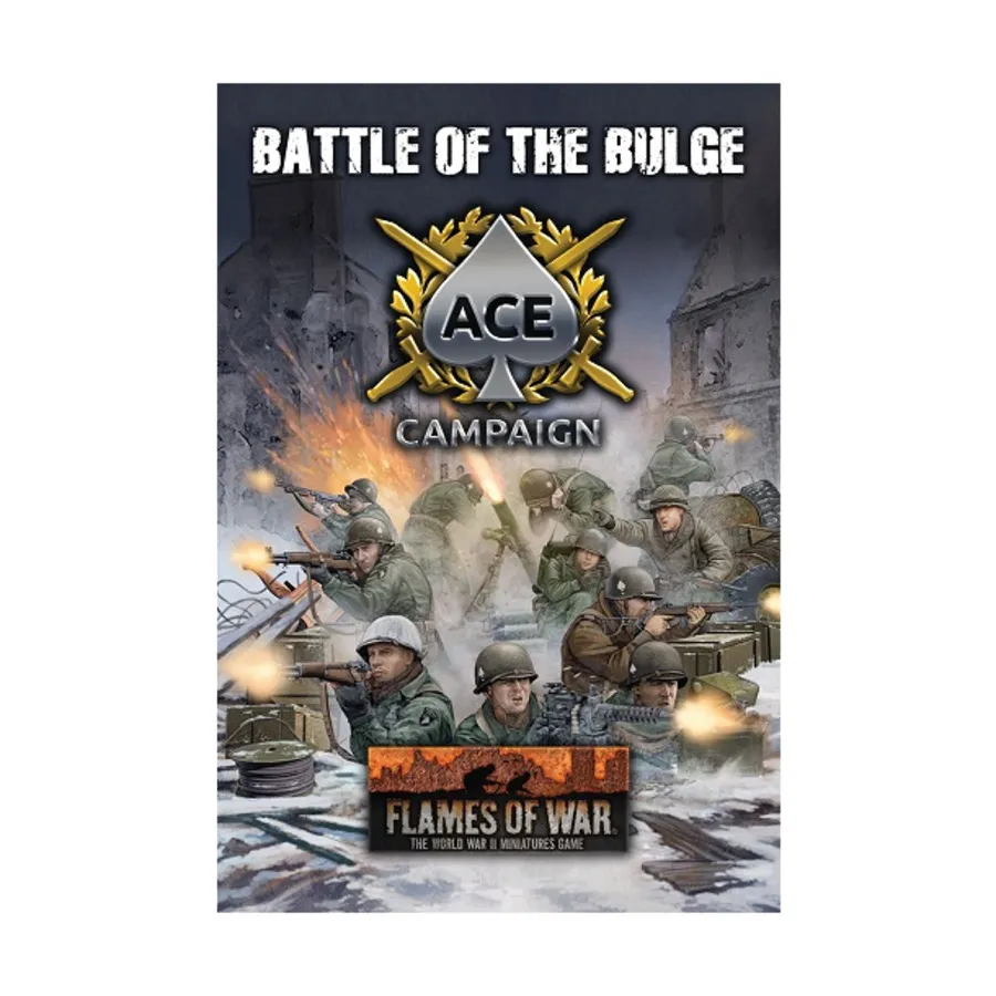 Битва при Арденнах — кампания «Ас», Flames of War - WWII - Core Rules & Assorted (4th Edition)
Битва при Арденнах — кампания «Ас», Flames of War - WWII - Core Rules & Assorted (4th Edition)