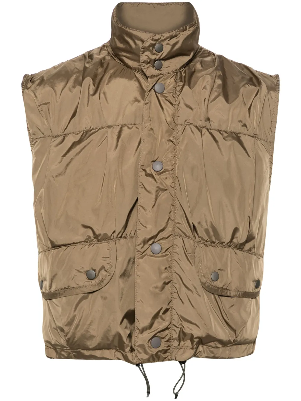 Укороченный жилет Exhale OUR LEGACY, зеленый
Укороченный жилет Exhale OUR LEGACY, зеленый