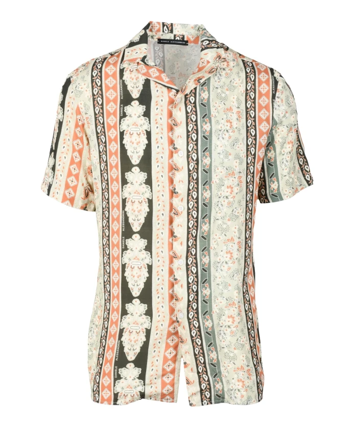 Рубашка из вискозы - стильный дизайн Daniele Alessandrini, мультиколор
Рубашка из вискозы - стильный дизайн Daniele Alessandrini, мультиколор