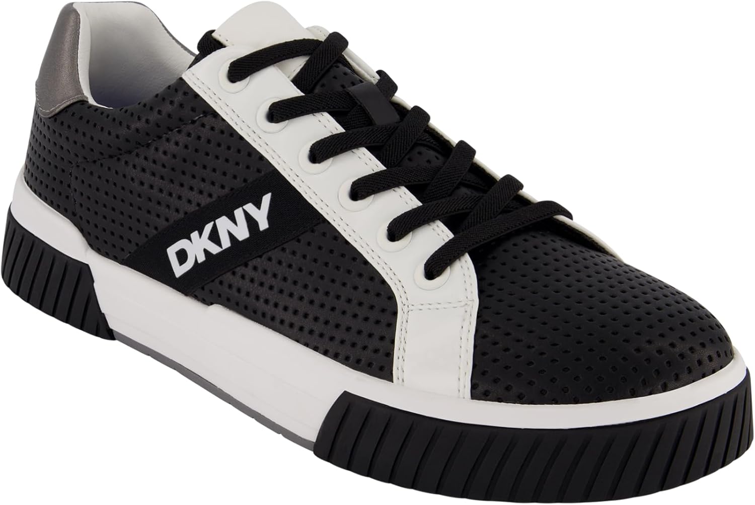 Мужские кроссовки DKNY с резиновой подошвой, круглым носком и шнуровкой, черный
Мужские кроссовки DKNY с резиновой подошвой, круглым носком и шнуровкой, черный