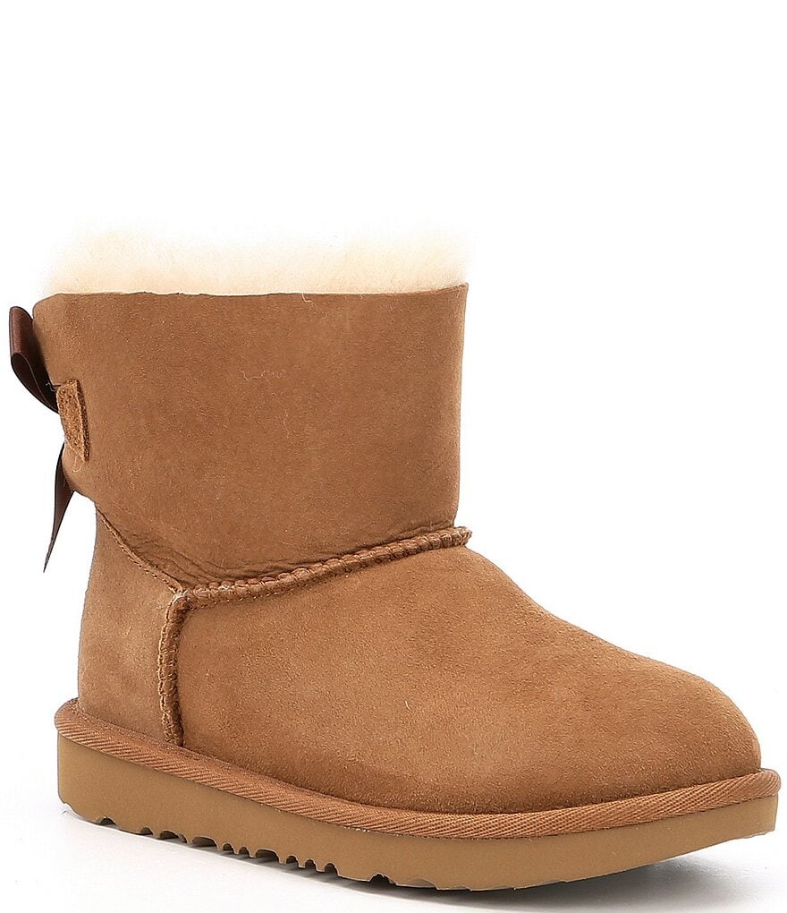 Водонепроницаемые ботинки UGG для девочек Mini Bailey Bow II (молодежные), коричневый
Водонепроницаемые ботинки UGG для девочек Mini Bailey Bow II (молодежные), коричневый