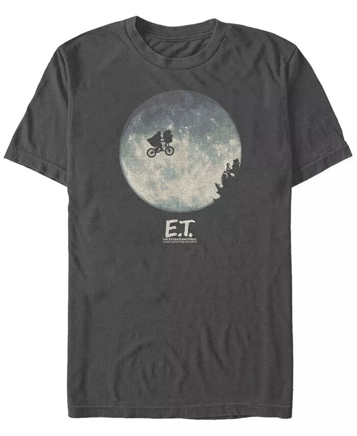 Футболка с коротким рукавом и логотипом в виде силуэта летающего мотоцикла ET the Extra-Terrestrial для мужчин Fifth Sun, серый
Футболка с коротким рукавом и логотипом в виде силуэта летающего мотоцикла ET the Extra-Terrestrial для мужчин Fifth Sun, серый