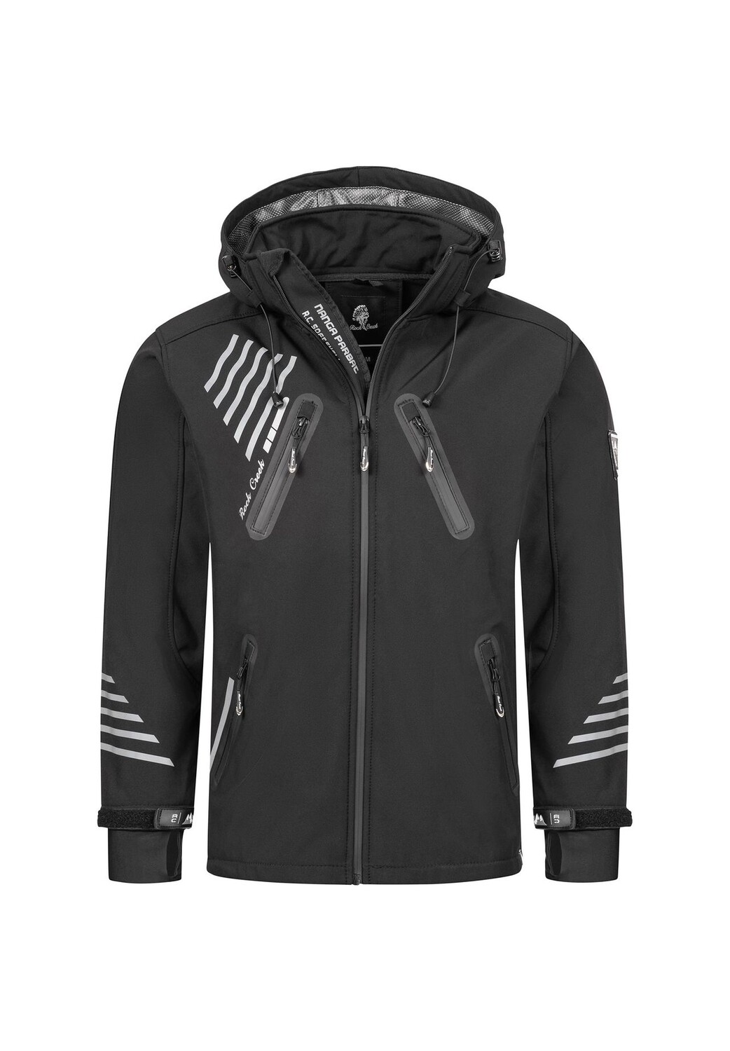 Куртка софтшелл, куртка стандартного кроя Rock Creek, черный
Куртка софтшелл, куртка стандартного кроя Rock Creek, черный