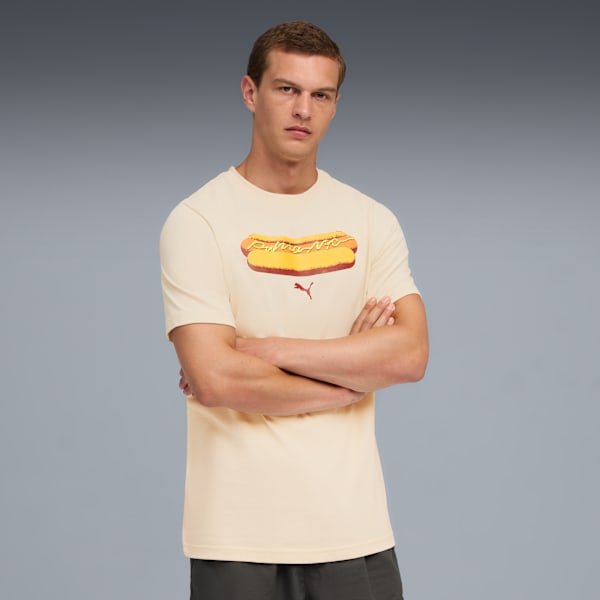 Мужская футболка с принтом хот-дога Nyc Puma, белый
Мужская футболка с принтом хот-дога Nyc Puma, белый