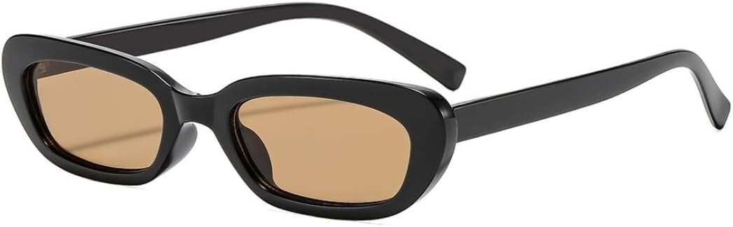 Солнцезащитные очки с защитой от УФ-излучения UV400 | Маленькая оправа "кошачий глаз" | Линзы конфетных цветов для занятий спортом на открытом воздухе и вождения LXLHWN, Brownish Black
Солнцезащитные очки с защитой от УФ-излучения UV400 | Маленькая оправа "кошачий глаз" | Линзы конфетных цветов для занятий спортом на открытом воздухе и вождения LXLHWN, Brownish Black