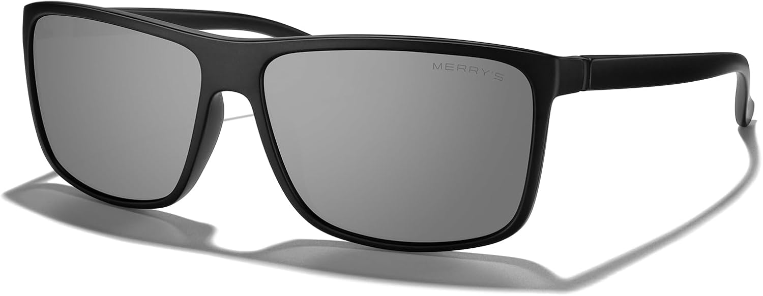 Прямоугольные поляризованные спортивные солнцезащитные очки MERRY'S для мужчин и женщин, для езды на велосипеде, вождения, рыбалки, с защитой UV400, модель S8225, Matte Black Frame/Black Metal/Gray Mirror Lens
Прямоугольные поляризованные спортивные солнцезащитные очки MERRY'S для мужчин и женщин, для езды на велосипеде, вождения, рыбалки, с защитой UV400, модель S8225, Matte Black Frame/Black Metal/Gray Mirror Lens
