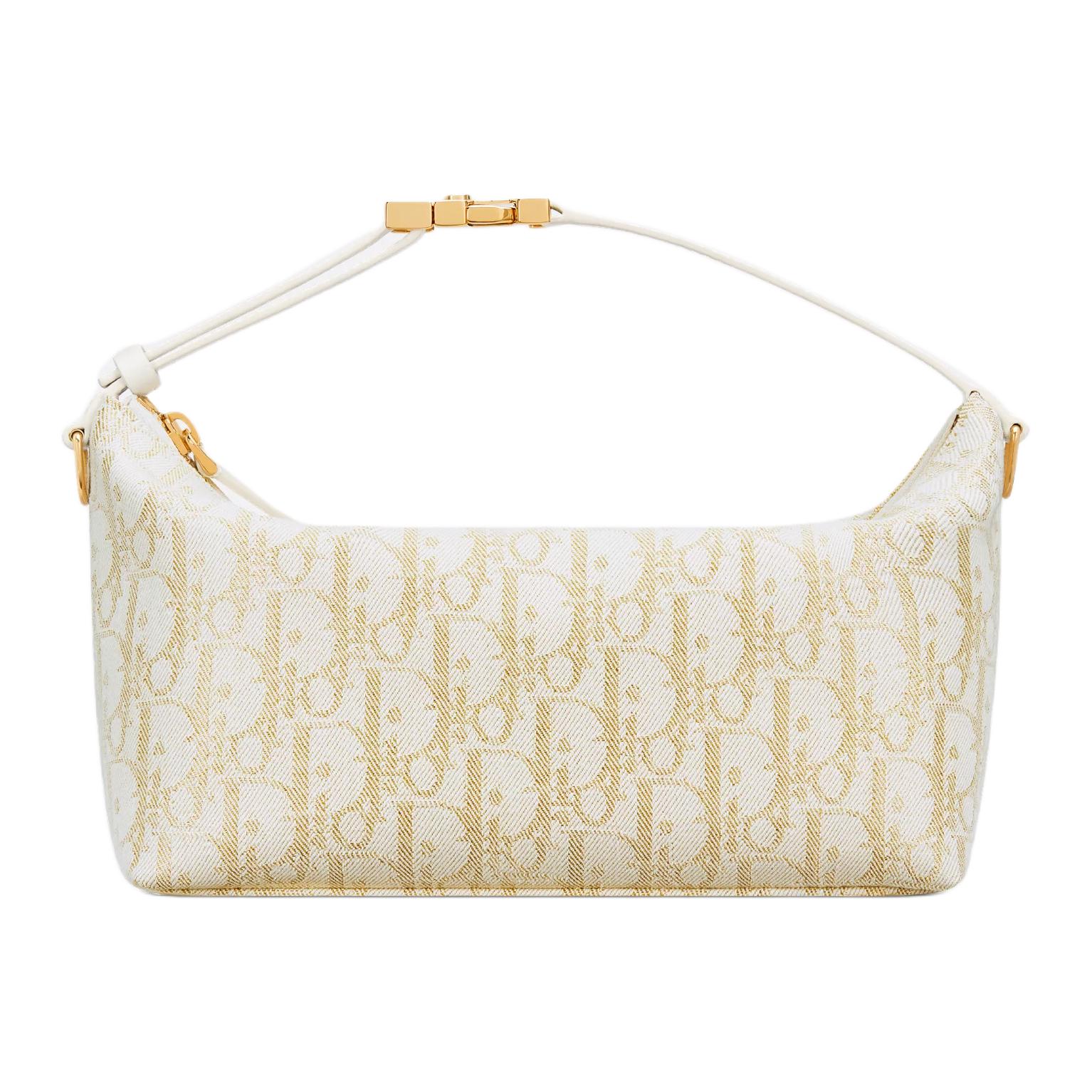 DIOR Дорожная хлопковая косметичка среднего размера золото и белый
DIOR Дорожная хлопковая косметичка среднего размера золото и белый