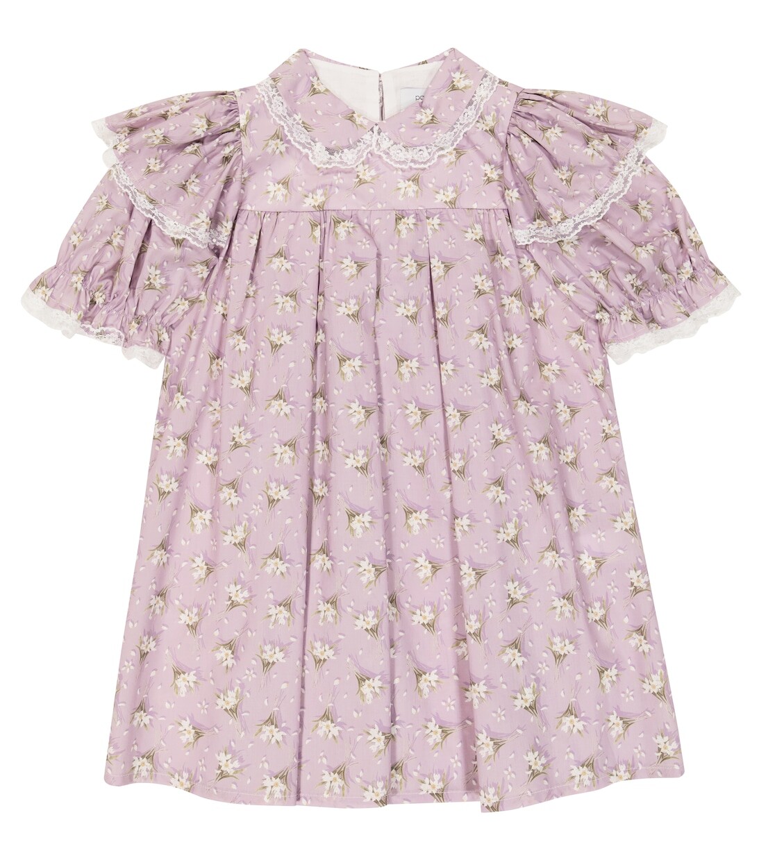 Платье из хлопковой вуали с цветочным принтом Paade Mode, фиолетовый
Платье из хлопковой вуали с цветочным принтом Paade Mode, фиолетовый