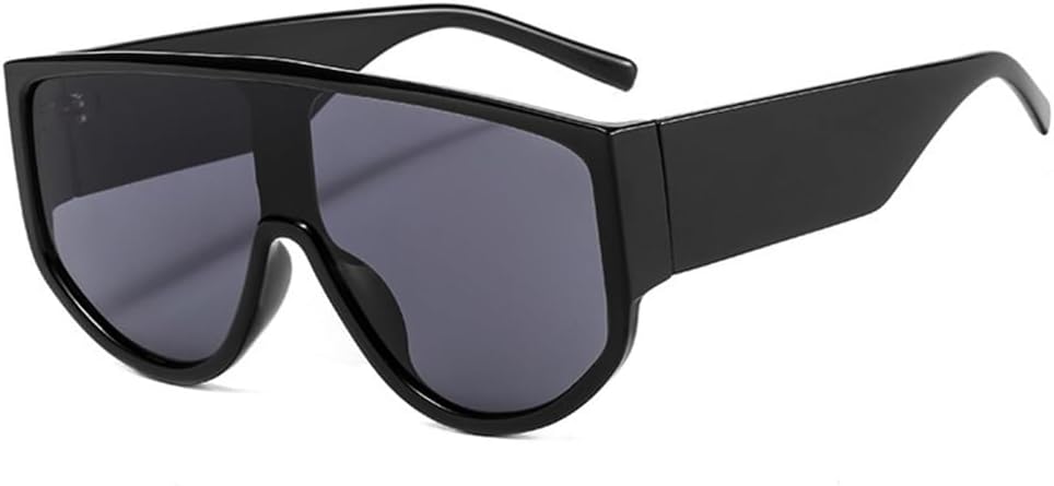 Солнцезащитные очки Shield Big Frame Oversized для женщин и мужчин, большие солнцезащитные очки с градиентным затемнением и защитой от УФ-излучения UV400 LANGSER, Black
Солнцезащитные очки Shield Big Frame Oversized для женщин и мужчин, большие солнцезащитные очки с градиентным затемнением и защитой от УФ-излучения UV400 LANGSER, Black