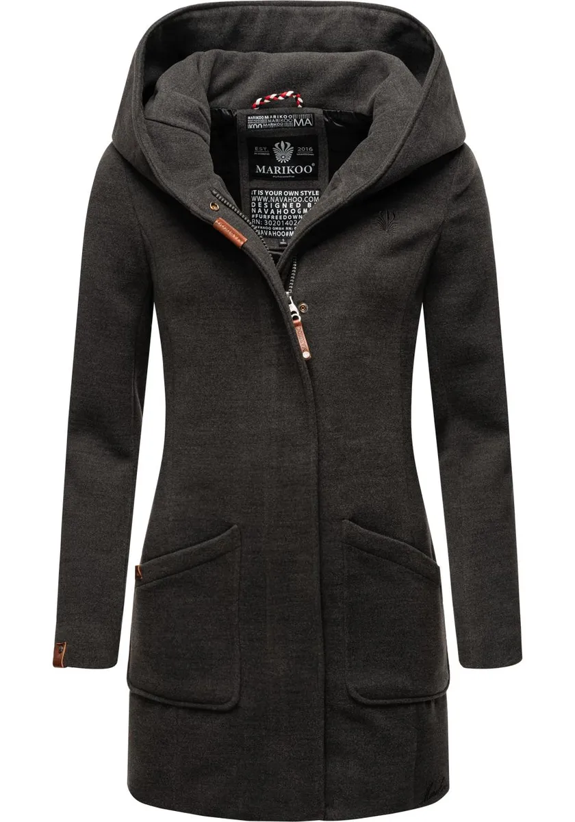 Зимнее пальто Marikoo "Maikoo", качественное пальто с большим капюшоном, цвет Anthra
Зимнее пальто Marikoo "Maikoo", качественное пальто с большим капюшоном, цвет Anthra