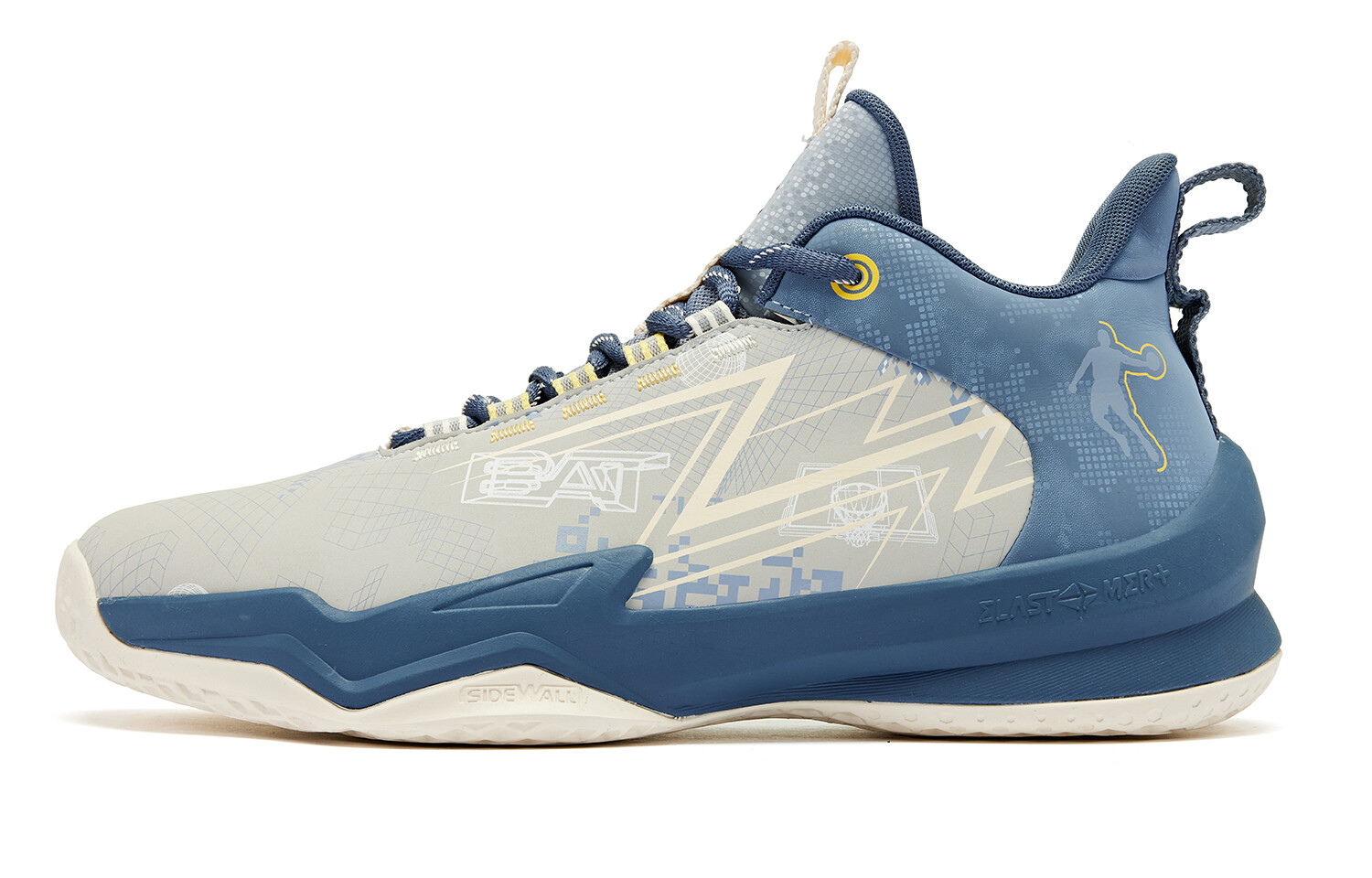 Баскетбольные кроссовки мужские с низким верхом серые/синие Qiaodan
Баскетбольные кроссовки мужские с низким верхом серые/синие Qiaodan