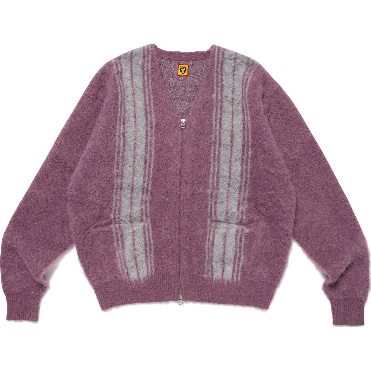 Кардиган на молнии HUMAN MADE, фиолетовый
Кардиган на молнии HUMAN MADE, фиолетовый