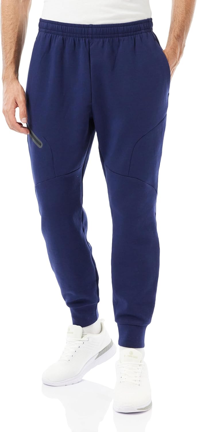 Мужские флисовые джоггеры Unstoppable от Under Armour - дышащие и эластичные, Midnight Navyblack
Мужские флисовые джоггеры Unstoppable от Under Armour - дышащие и эластичные, Midnight Navyblack