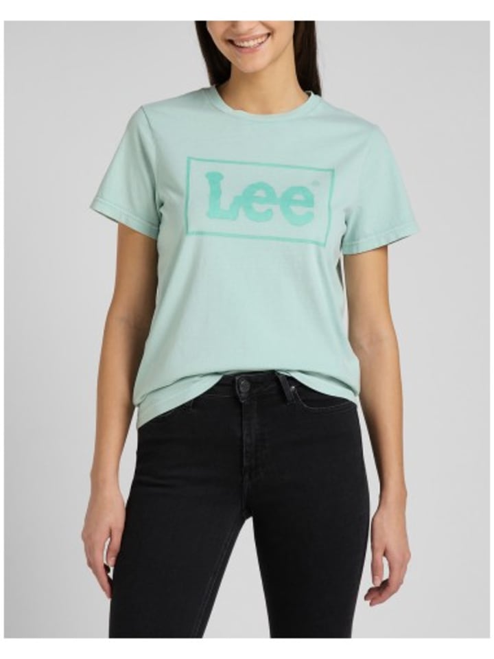 Футболка Lee, зеленый 
Футболка Lee, зеленый