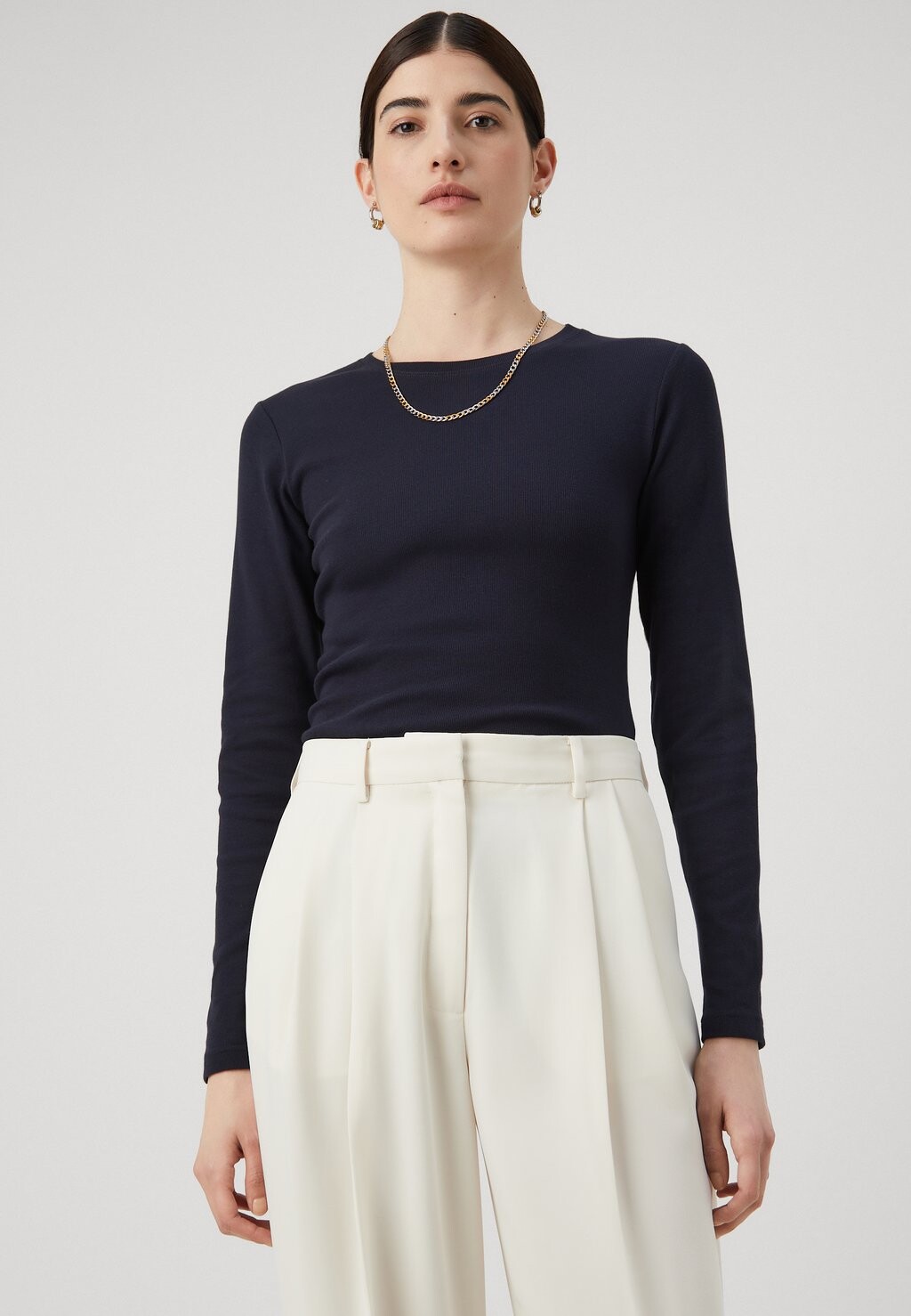 Топ с длинными рукавами Alexa Samsøe Samsøe, темно-синий
Топ с длинными рукавами Alexa Samsøe Samsøe, темно-синий