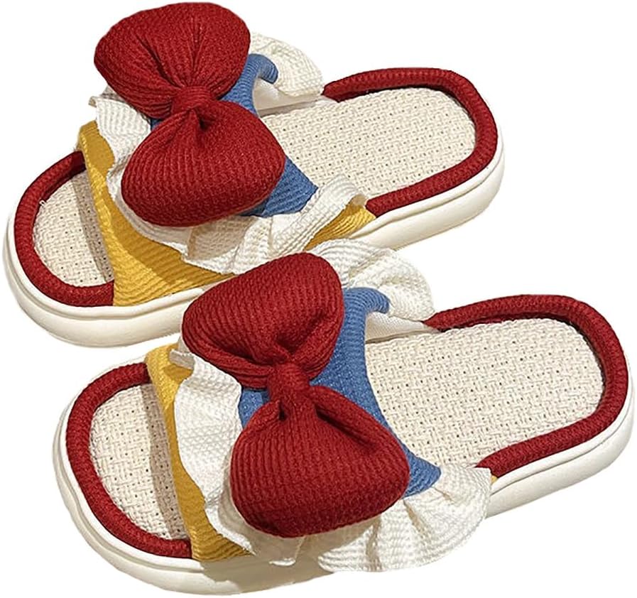 Домашние льняные тапочки в форме каменных мышек и бантиков для мужчин и женщин Stone Mice, красный
Домашние льняные тапочки в форме каменных мышек и бантиков для мужчин и женщин Stone Mice, красный