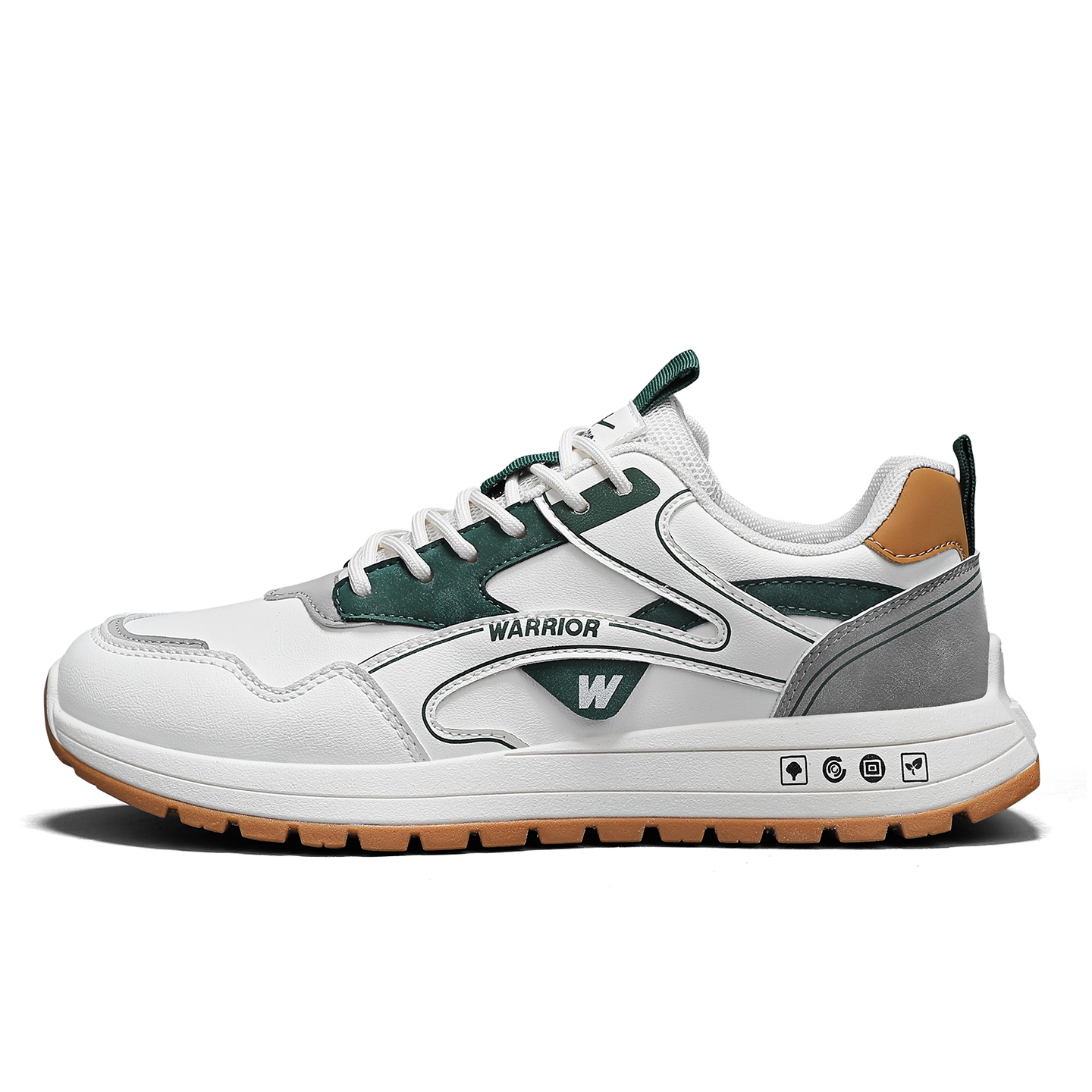 WARRIOR Износостойкие дышащие легкие мужские низкие кеды бежево-зеленые, цвет Beige Green
WARRIOR Износостойкие дышащие легкие мужские низкие кеды бежево-зеленые, цвет Beige Green