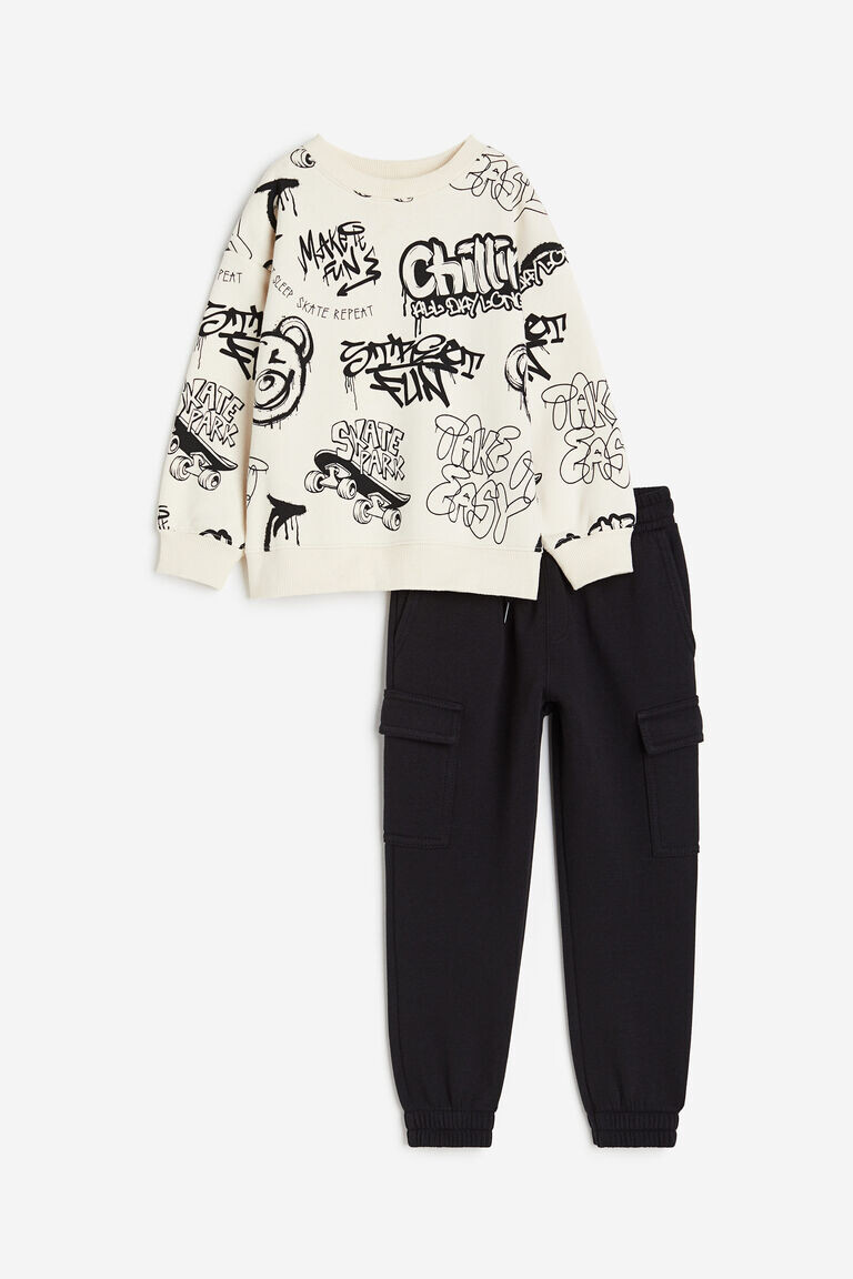 Комплект из двух толстовок H&M, белый
Комплект из двух толстовок H&M, белый