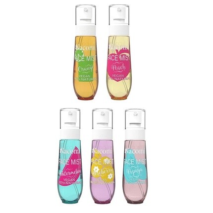 Мист для лица Персик Апельсин Папайя Черника Арбуз 80мл, Nacomi
Мист для лица Персик Апельсин Папайя Черника Арбуз 80мл, Nacomi