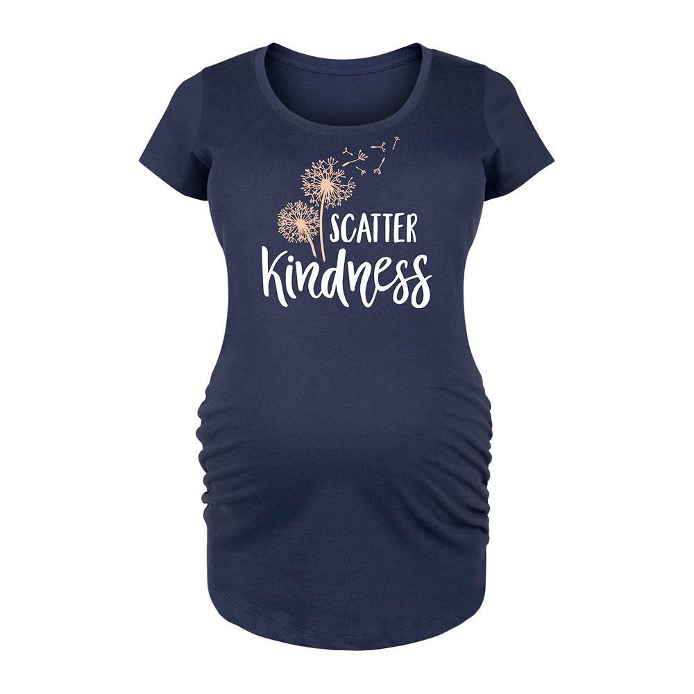 Футболка с рисунком Maternity Scatter Kindness, темно-синий
Футболка с рисунком Maternity Scatter Kindness, темно-синий