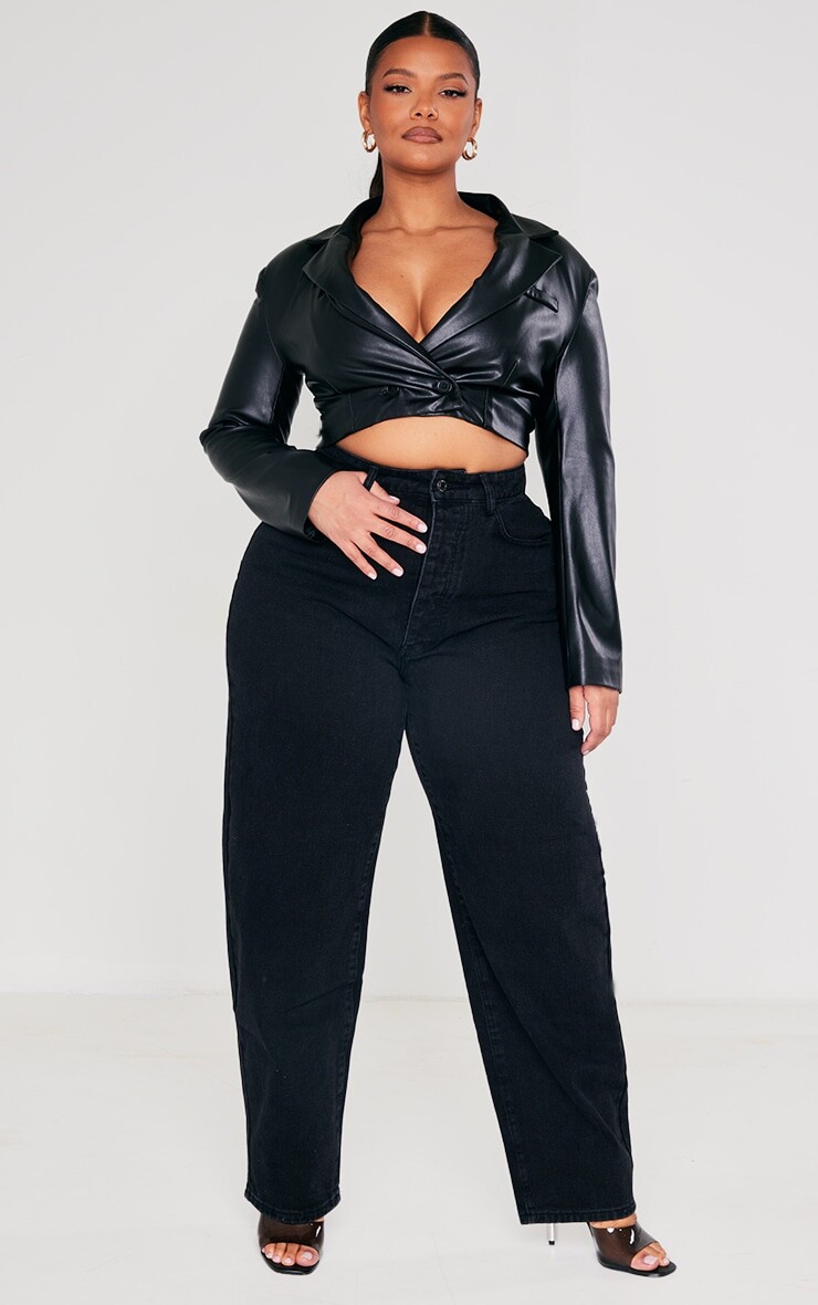 PrettyLittleThing Черные потертые джинсы-бойфренды
PrettyLittleThing Черные потертые джинсы-бойфренды