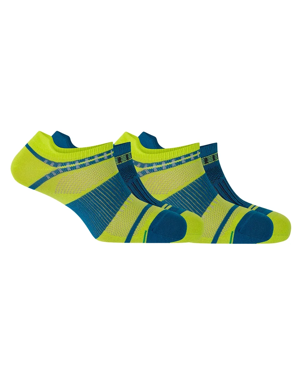 Набор из 4 пар мужских спортивных носков-следков в полоску Punto Blanco, флуоресцентный желтый
Набор из 4 пар мужских спортивных носков-следков в полоску Punto Blanco, флуоресцентный желтый