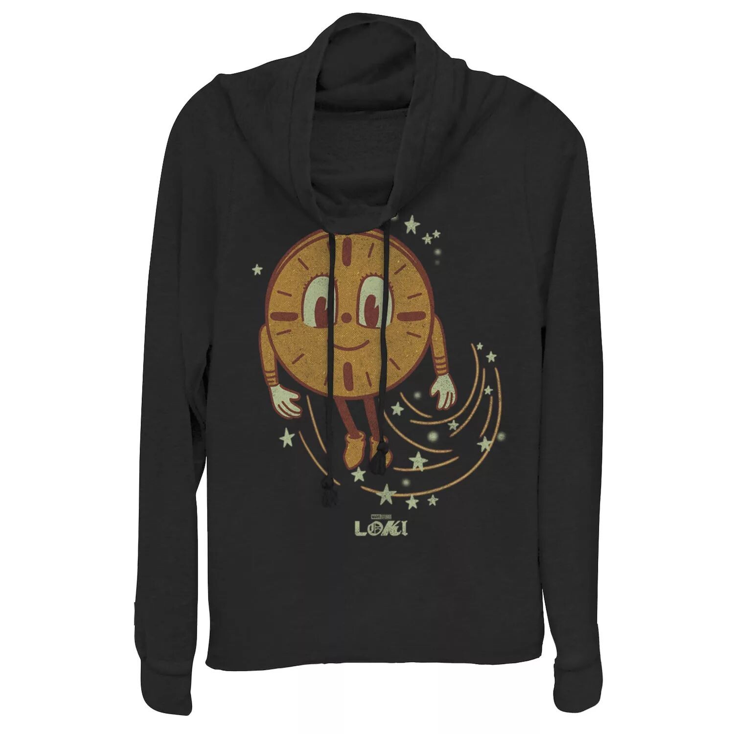 Пуловер с капюшоном и воротником-хомутом для юниоров Marvel Loki Miss Minutes Flying Swoop Licensed Character 
Пуловер с капюшоном и воротником-хомутом для юниоров Marvel Loki Miss Minutes Flying Swoop Licensed Character