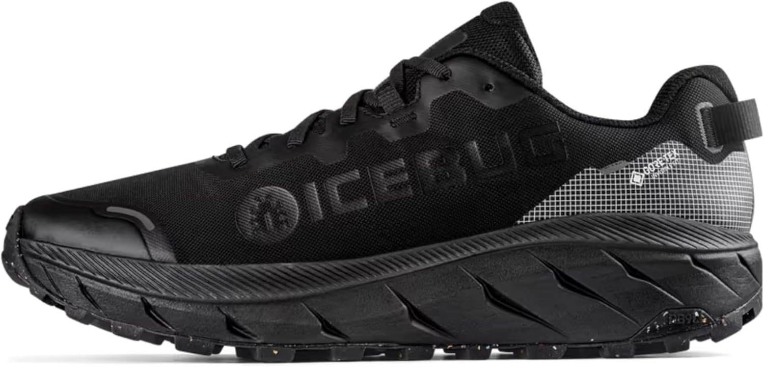 Мужские кроссовки для бега по дороге Icebug Arcus2 RB9X GTX с подошвой для сцепления, черные
Мужские кроссовки для бега по дороге Icebug Arcus2 RB9X GTX с подошвой для сцепления, черные