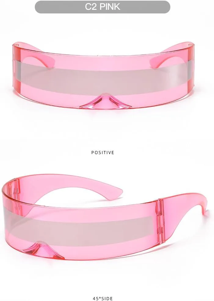 Модные очки в стиле Y2K без оправы, футуристические солнцезащитные очки в стиле киберпанк для женщин и мужчин, для рейв-вечеринок (розовый, белый) DDWRGD, Pink White
Модные очки в стиле Y2K без оправы, футуристические солнцезащитные очки в стиле киберпанк для женщин и мужчин, для рейв-вечеринок (розовый, белый) DDWRGD, Pink White