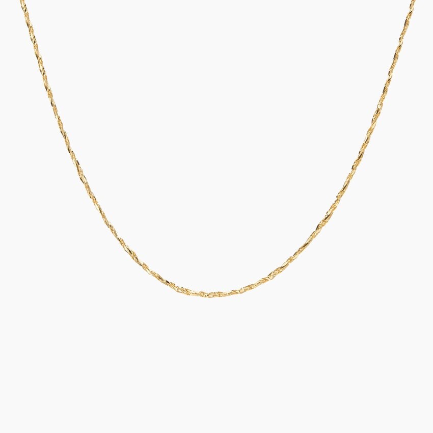 Нарисовал 20-дюймовое ожерелье из витой цепи Brilliant Earth
Нарисовал 20-дюймовое ожерелье из витой цепи Brilliant Earth