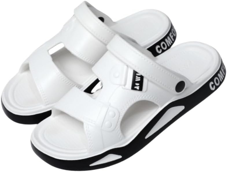 Мужские дышащие пляжные туфли с противоскользящей подошвой- комфортные и повседневные- летние сандалии Fusecottc, белый
Мужские дышащие пляжные туфли с противоскользящей подошвой- комфортные и повседневные- летние сандалии Fusecottc, белый