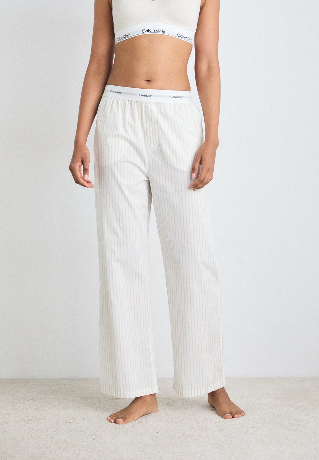 Пижамные штаны PANT Calvin Klein Underwear, кремовый 
Пижамные штаны PANT Calvin Klein Underwear, кремовый