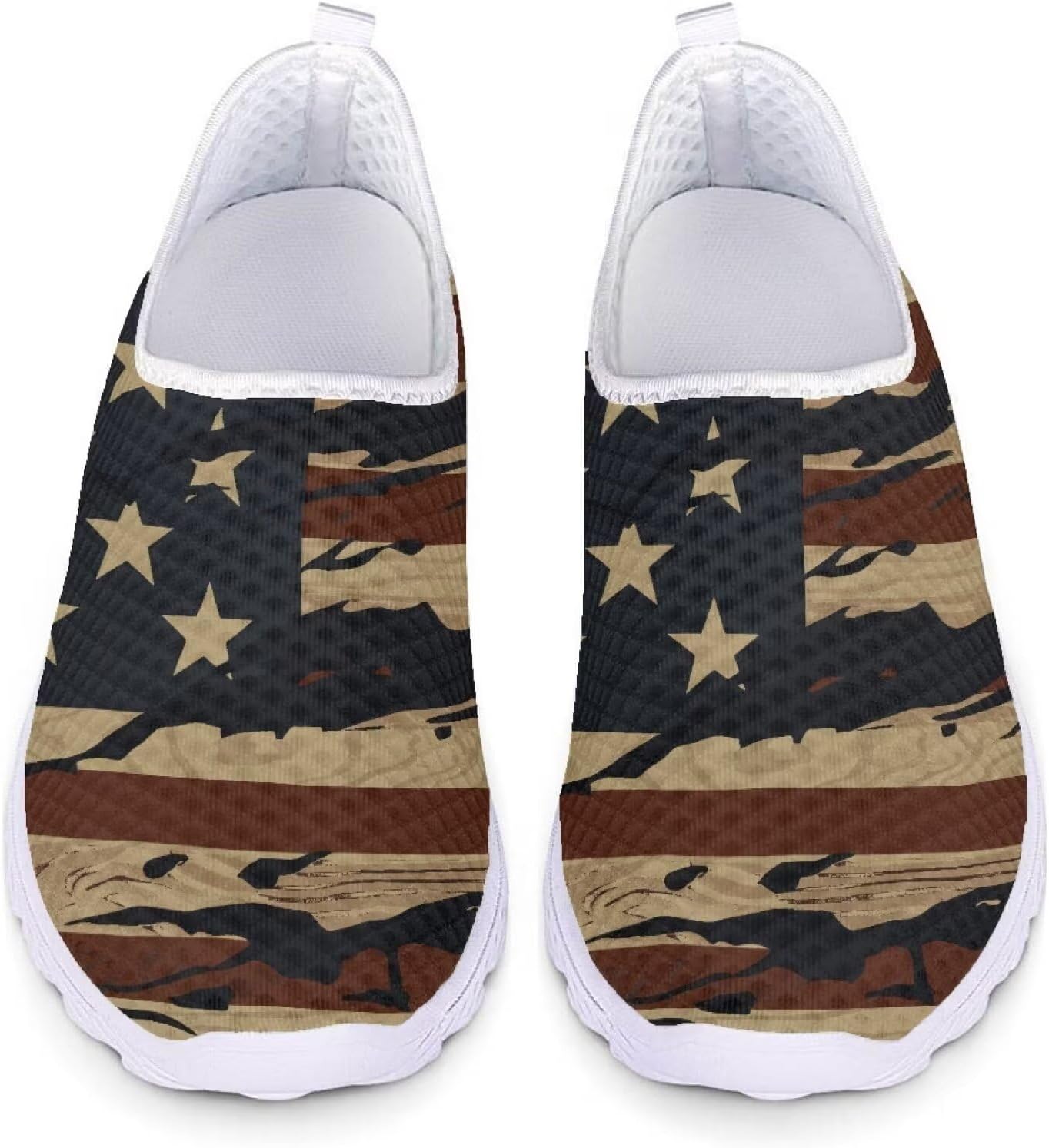 Кроссовки для ходьбы для женщин и мужчин, спортивные кроссовки, плоская сетчатая обувь, дышащие кроссовки Xixirimido, Vintage American Flag
Кроссовки для ходьбы для женщин и мужчин, спортивные кроссовки, плоская сетчатая обувь, дышащие кроссовки Xixirimido, Vintage American Flag