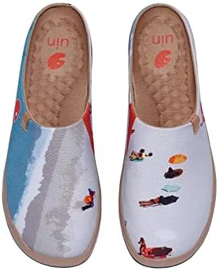 Мужские легкие тапочки UIN с росписью, удобные мюли для ходьбы, повседневного дома и путешествий, обувь Малага
Мужские легкие тапочки UIN с росписью, удобные мюли для ходьбы, повседневного дома и путешествий, обувь Малага