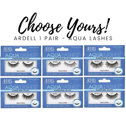 Aqua Lashes — 1 пара — выберите стиль, Ardell
Aqua Lashes — 1 пара — выберите стиль, Ardell