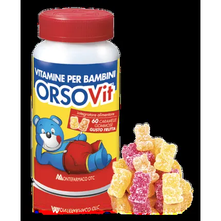 Orsovit Multivitamin Montefarmaco 60 жевательных конфет Montefarmaco Otc Spa
Orsovit Multivitamin Montefarmaco 60 жевательных конфет Montefarmaco Otc Spa
