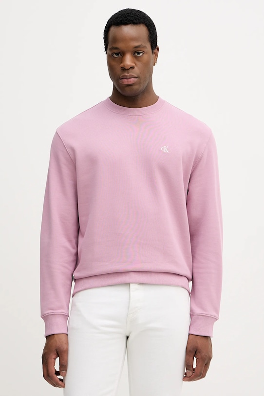Хлопковая толстовка Calvin Klein Jeans, розовый
Хлопковая толстовка Calvin Klein Jeans, розовый