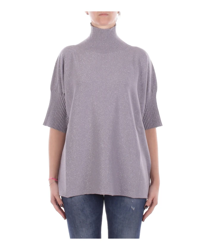 Асимметричный свитер Manila Grace, фиолетовый
Асимметричный свитер Manila Grace, фиолетовый