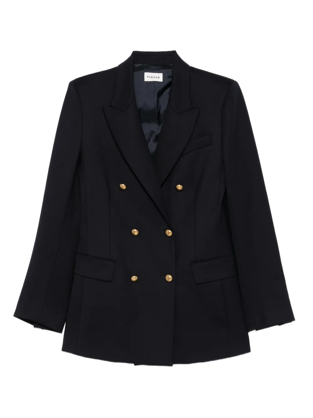 Двубортный пиджак P.A.R.O.S.H., синий
Двубортный пиджак P.A.R.O.S.H., синий