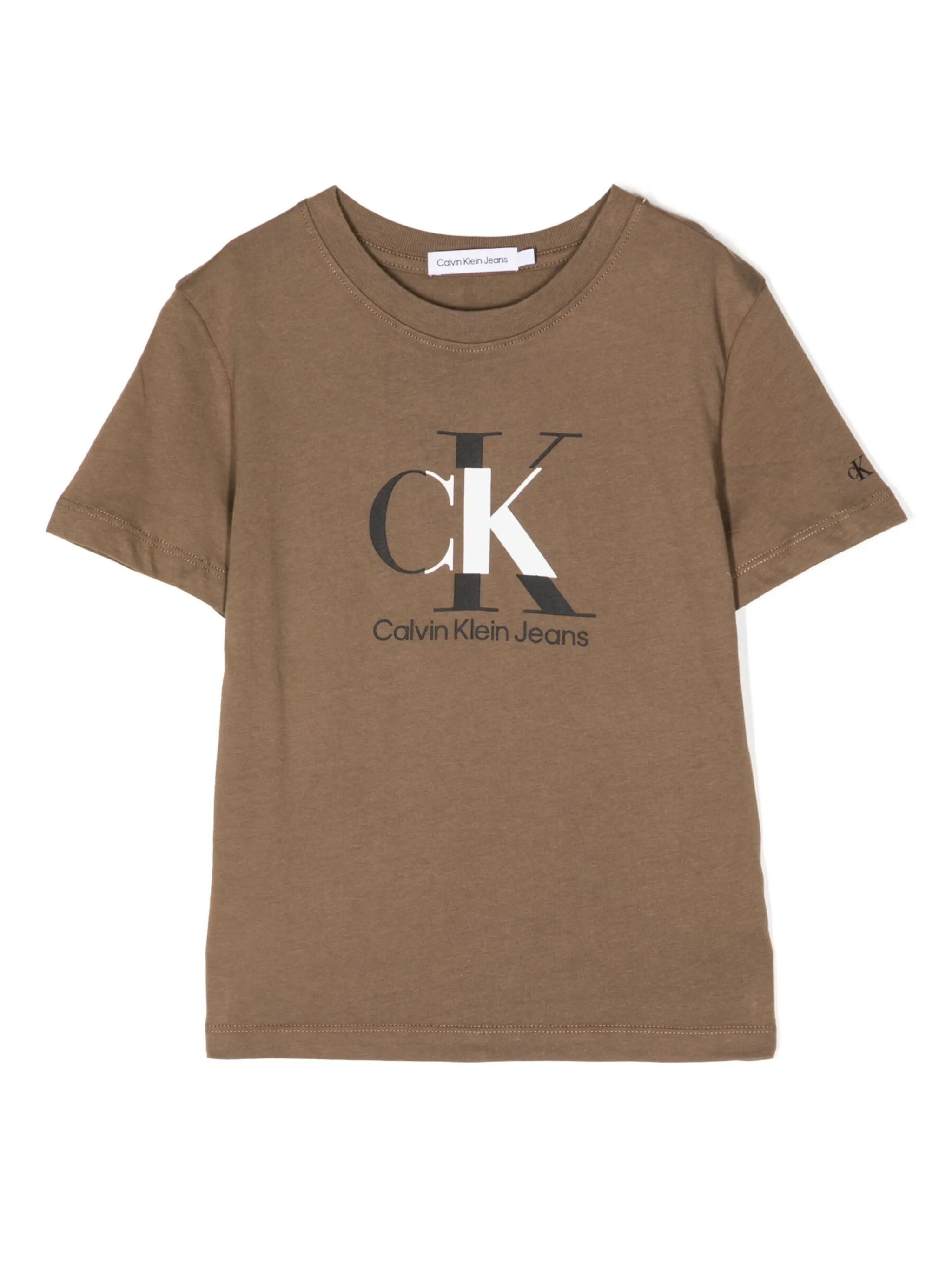 Футболка с логотипом Calvin Klein Kids, коричневый
Футболка с логотипом Calvin Klein Kids, коричневый