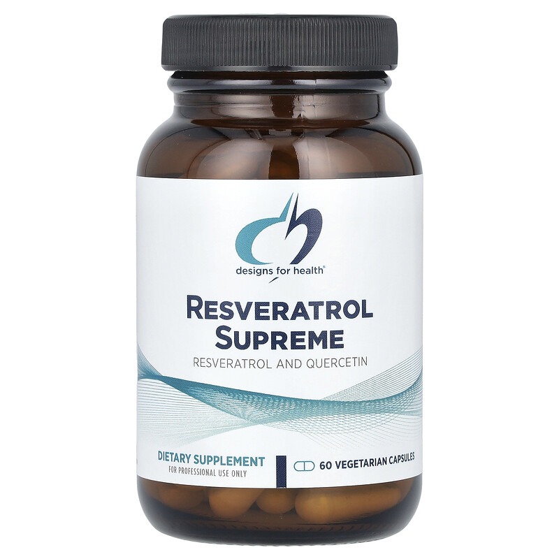 Designs For Health, Резвератрол синергия (Resveratrol Synergy), 60 вегетарианских капсул
Designs For Health, Резвератрол синергия (Resveratrol Synergy), 60 вегетарианских капсул