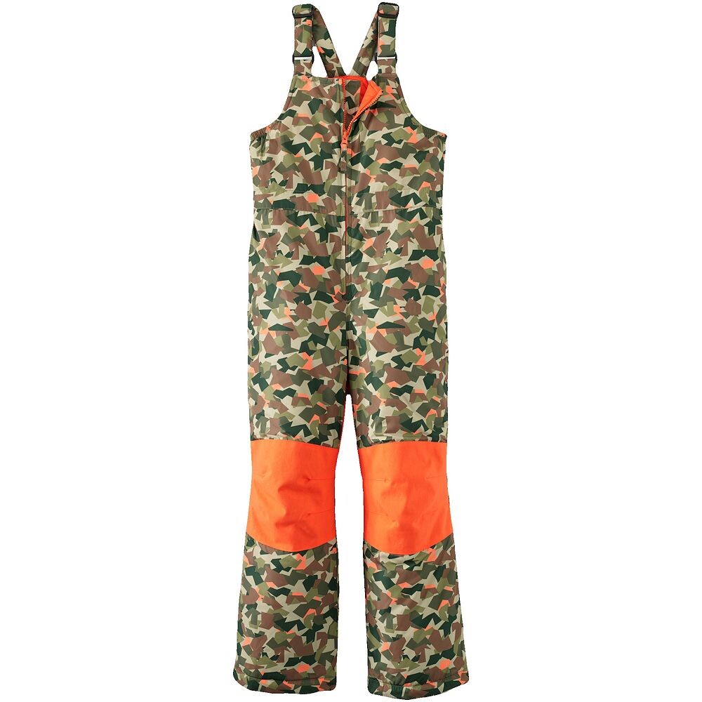 Детские зимние брюки с нагрудником до колена Lands' End Iron для детей 2–20 лет, цвет Green Orange Print
Детские зимние брюки с нагрудником до колена Lands' End Iron для детей 2–20 лет, цвет Green Orange Print